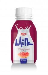 330ml PP bottle  Pomegranate Flavor Milk
